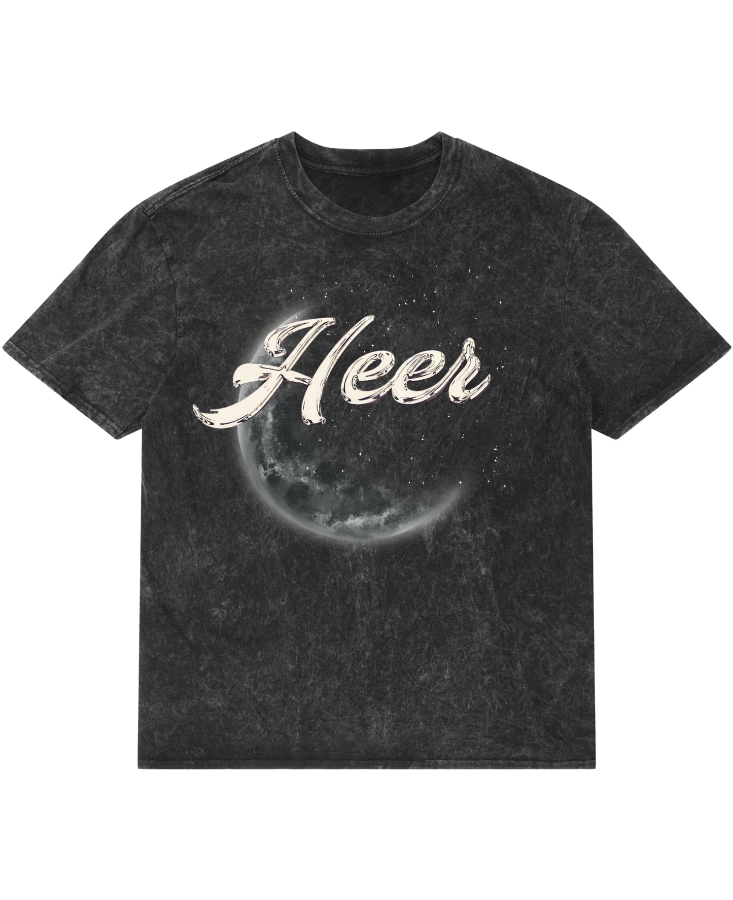 Acidwash Oversized T-shirt Front Design