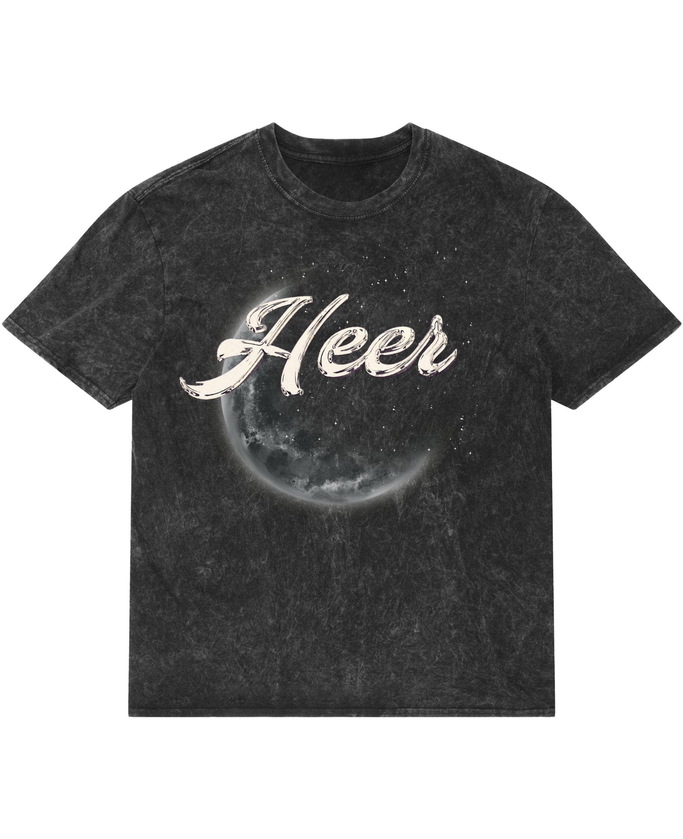Acidwash Oversized T-shirt Front Design