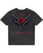Acidwash Oversized T-shirt Back Design