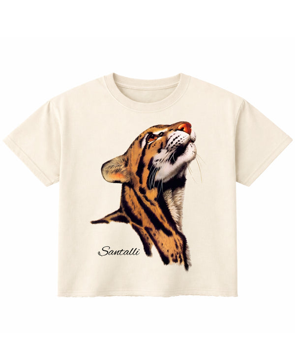 Off White Boxy Fit T-shirt Front Design