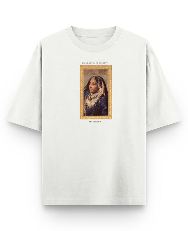 Off White Oversized T-shirt Front Design