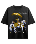 Black Oversized T-shirt Front Design