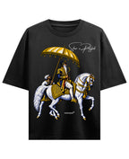 Black Oversized T-shirt Front Design