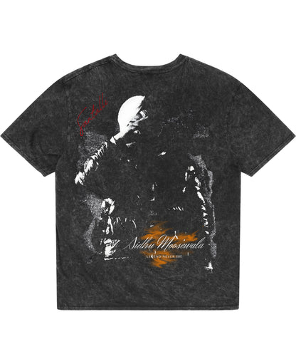 Acidwash Oversized T-shirt Back Design