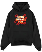 Black Oversized Hoodie Front Design