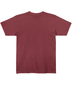 Maroon Regular Fit T-shirt Back Design