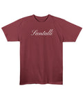 Maroon Regular Fit T-shirt Front Design