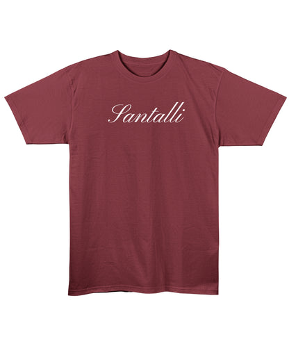 Maroon Regular Fit T-shirt Front Design