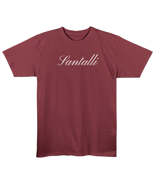 Maroon Regular Fit T-shirt Front Design
