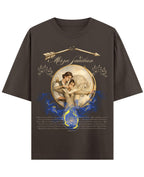 Coffee Oversized T-Shirt Front Design