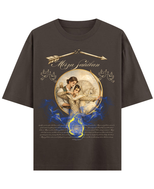 Coffee Oversized T-Shirt Front Design