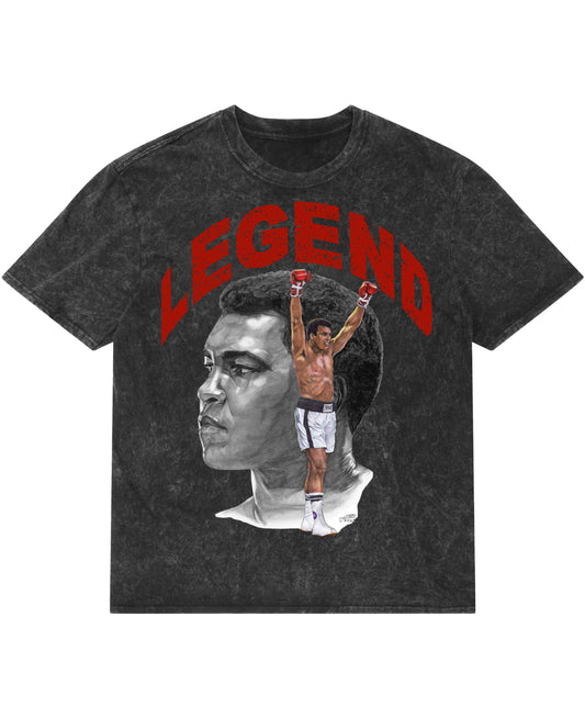 Acidwash Oversized T-shirt Front Design