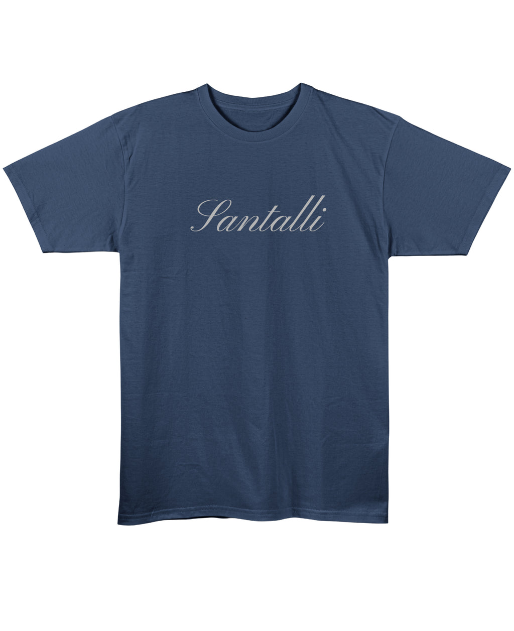 Navy Blue Regular Fit T-shirt Front Design