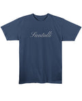 Navy Blue Regular Fit T-shirt Front Design