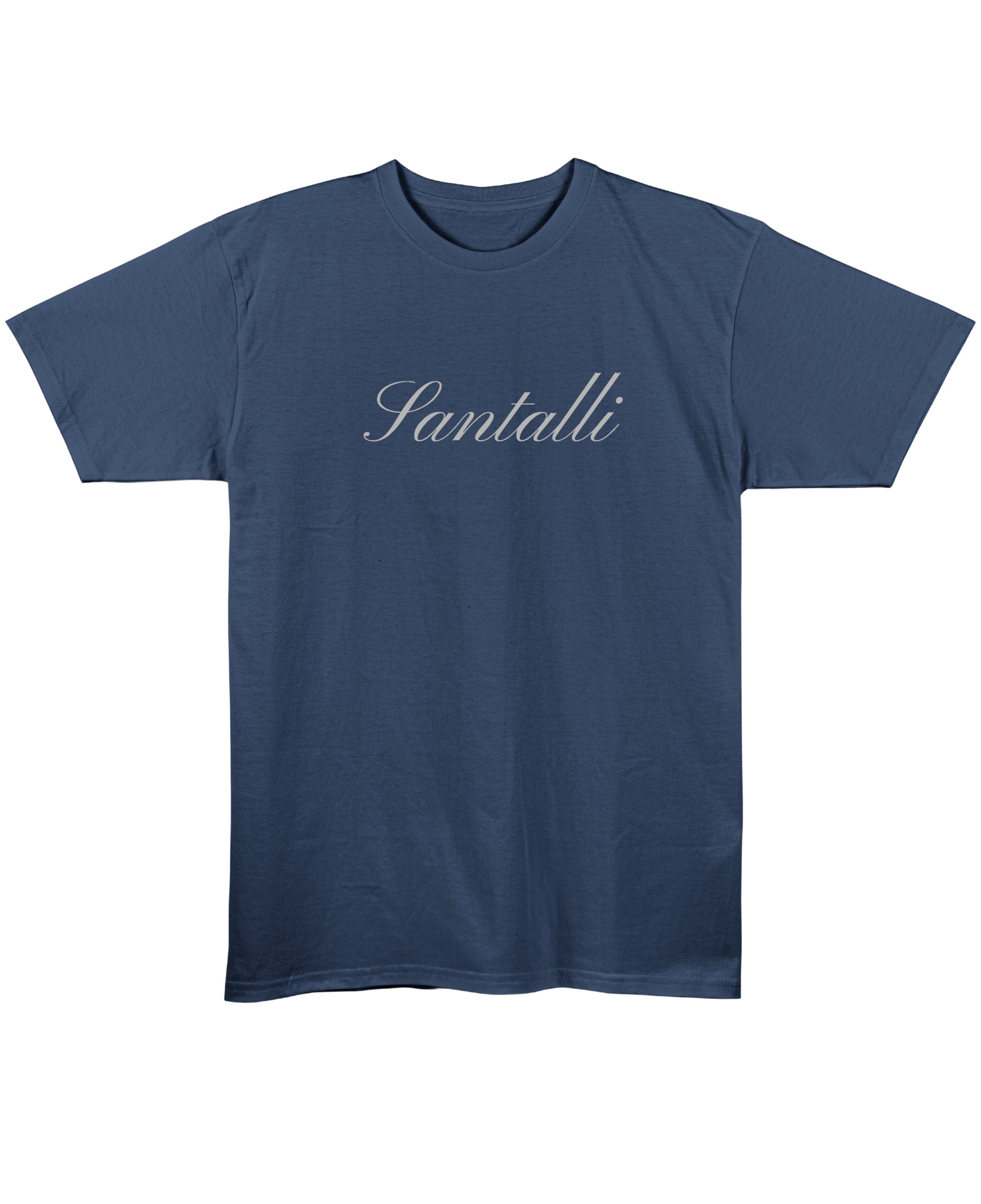 Navy Blue Regular Fit T-shirt Front Design