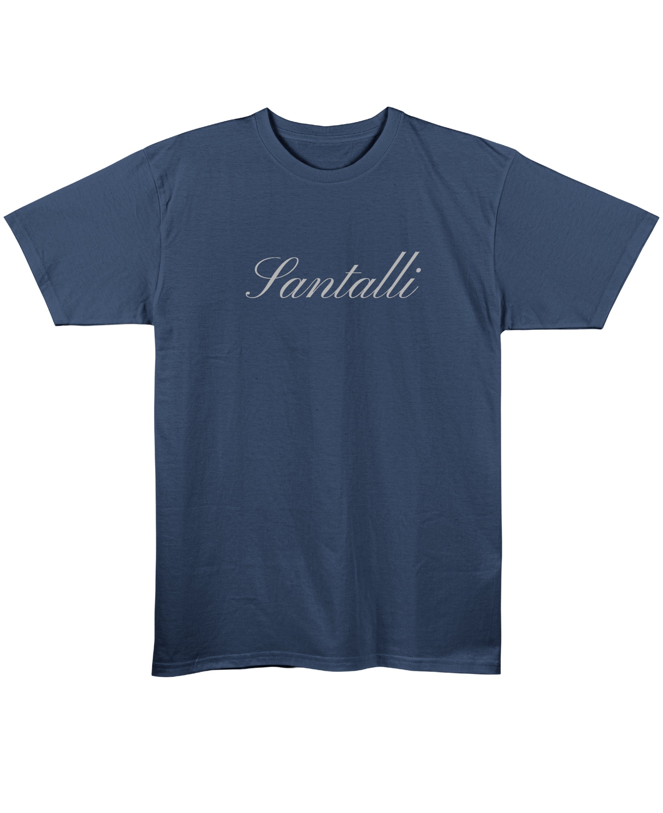 Navy Blue Regular Fit T-shirt Front Design