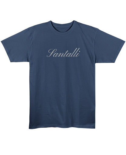 Navy Blue Regular Fit T-shirt Front Design