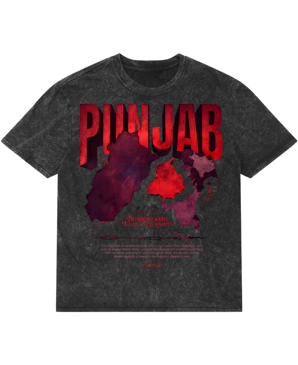 Acidwash Oversized T-shirt Front Design