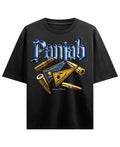 Black Oversized T-shirt Front Design