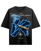 Black Oversized T-shirt Front Design