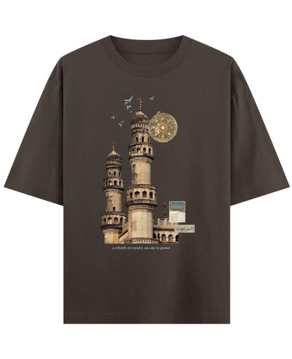 Coffee Oversized T-Shirt Front Design