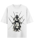White Oversized T-shirt Front Design