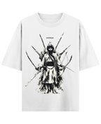 White Oversized T-shirt Front Design