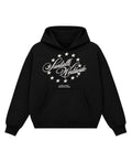 Black Boxy Hoodie Front Design