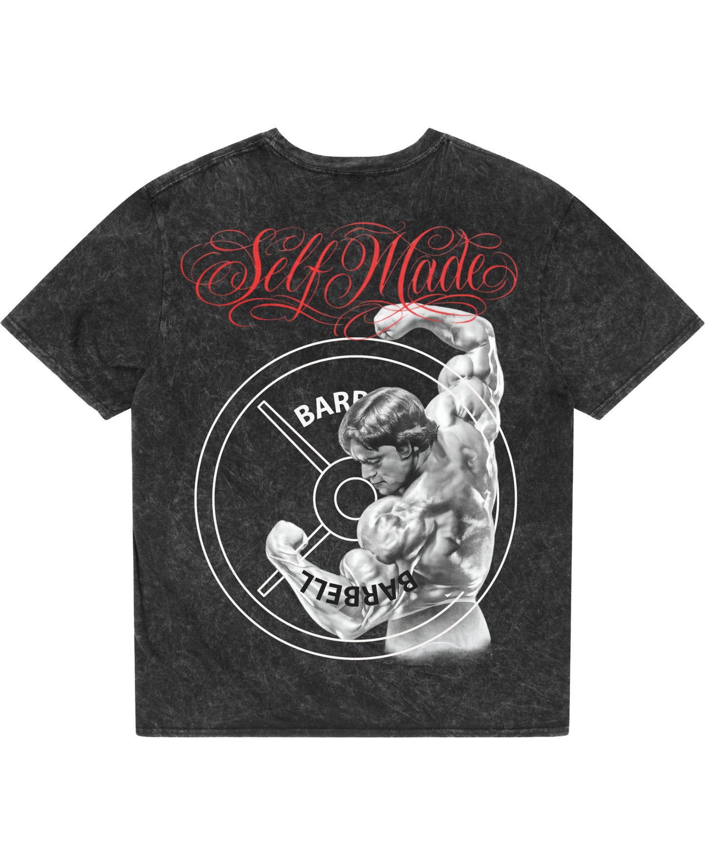 Acidwash Oversized T-shirt Back Design