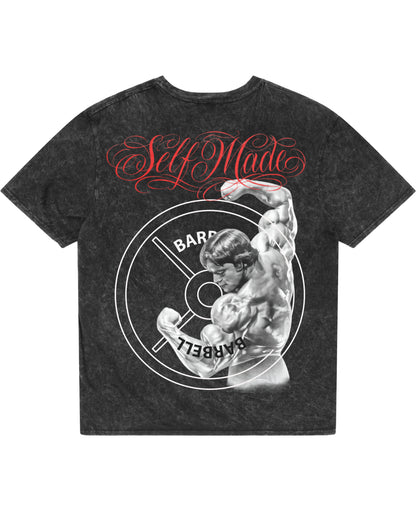 Acidwash Oversized T-shirt Back Design