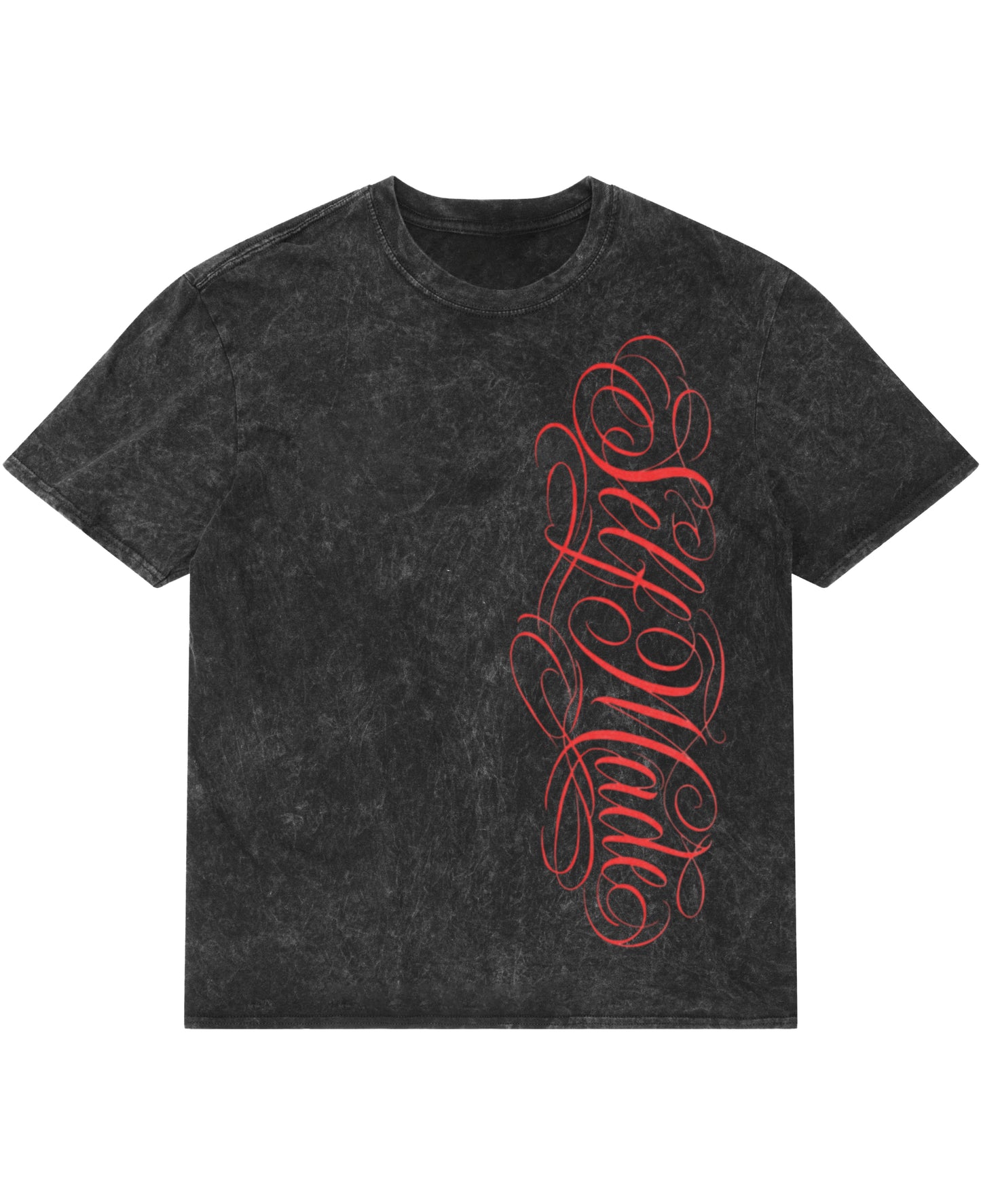 Acidwash Oversized T-shirt Front Design