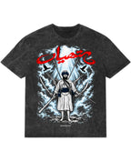 Acidwash Oversized T-shirt Front Design