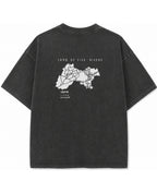 Vintage Fade Wash Oversized T-shirt Back Design