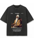 Vintage Fade Wash Oversized T-shirt Front Design