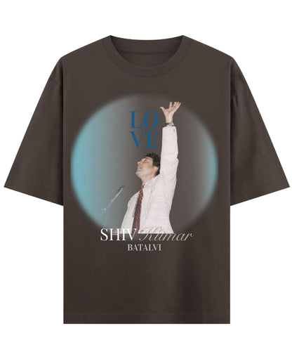 Coffee Oversized T-Shirt Front Design