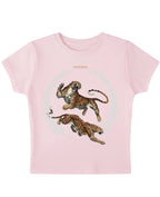 Baby Pink Baby Tee Front Design