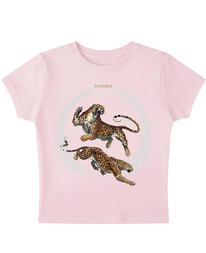 Baby Pink Baby Tee Front Design