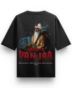 Black Oversized T-shirt Back Design