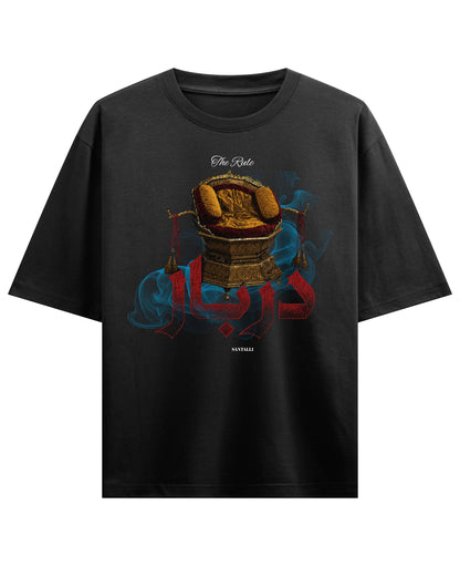 Black Oversized T-shirt Front Design