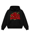 Black Boxy Hoodie Front Design