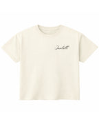 Off White Boxy Fit T-shirt Front Design