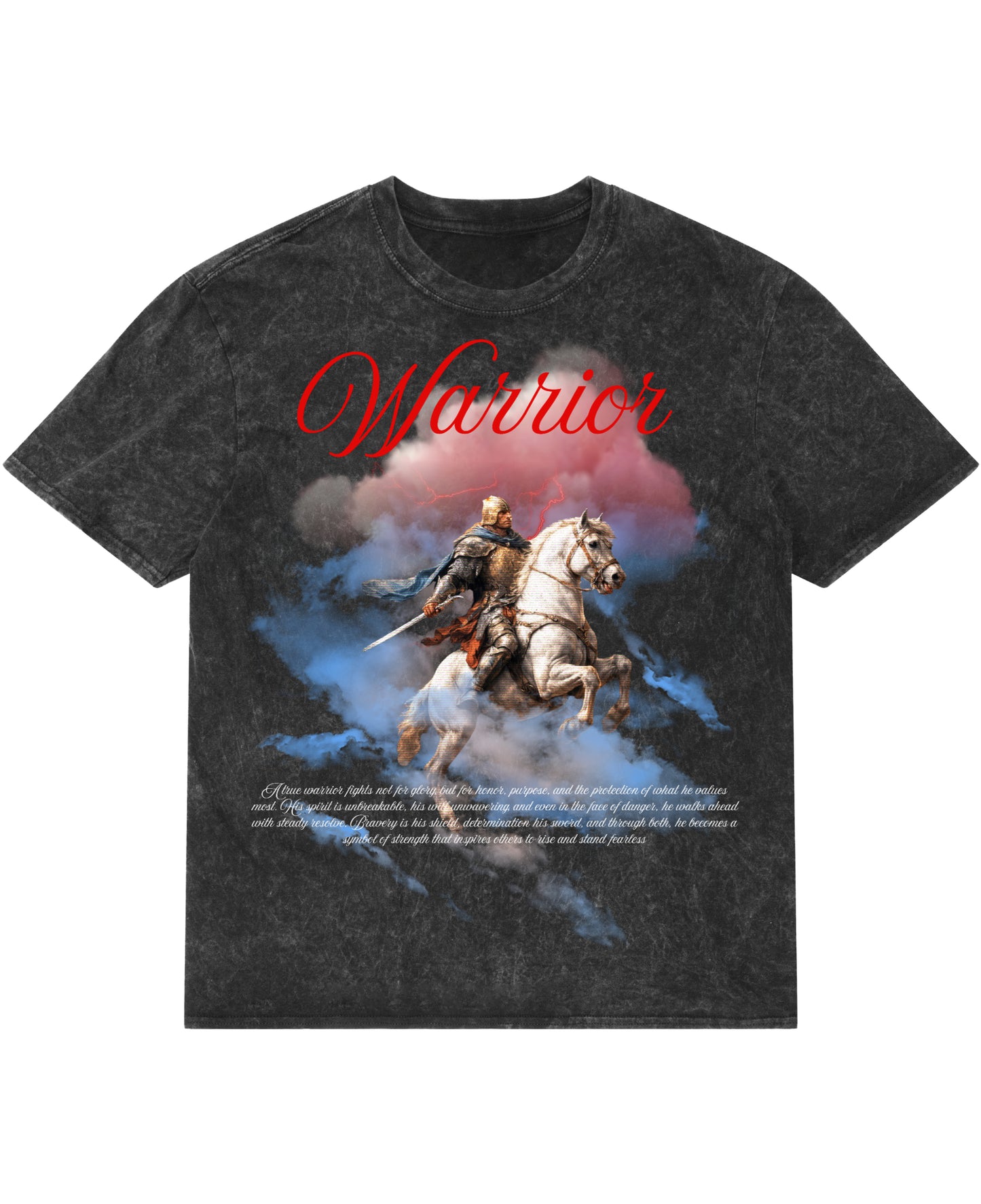 Acidwash Oversized T-shirt Front Design