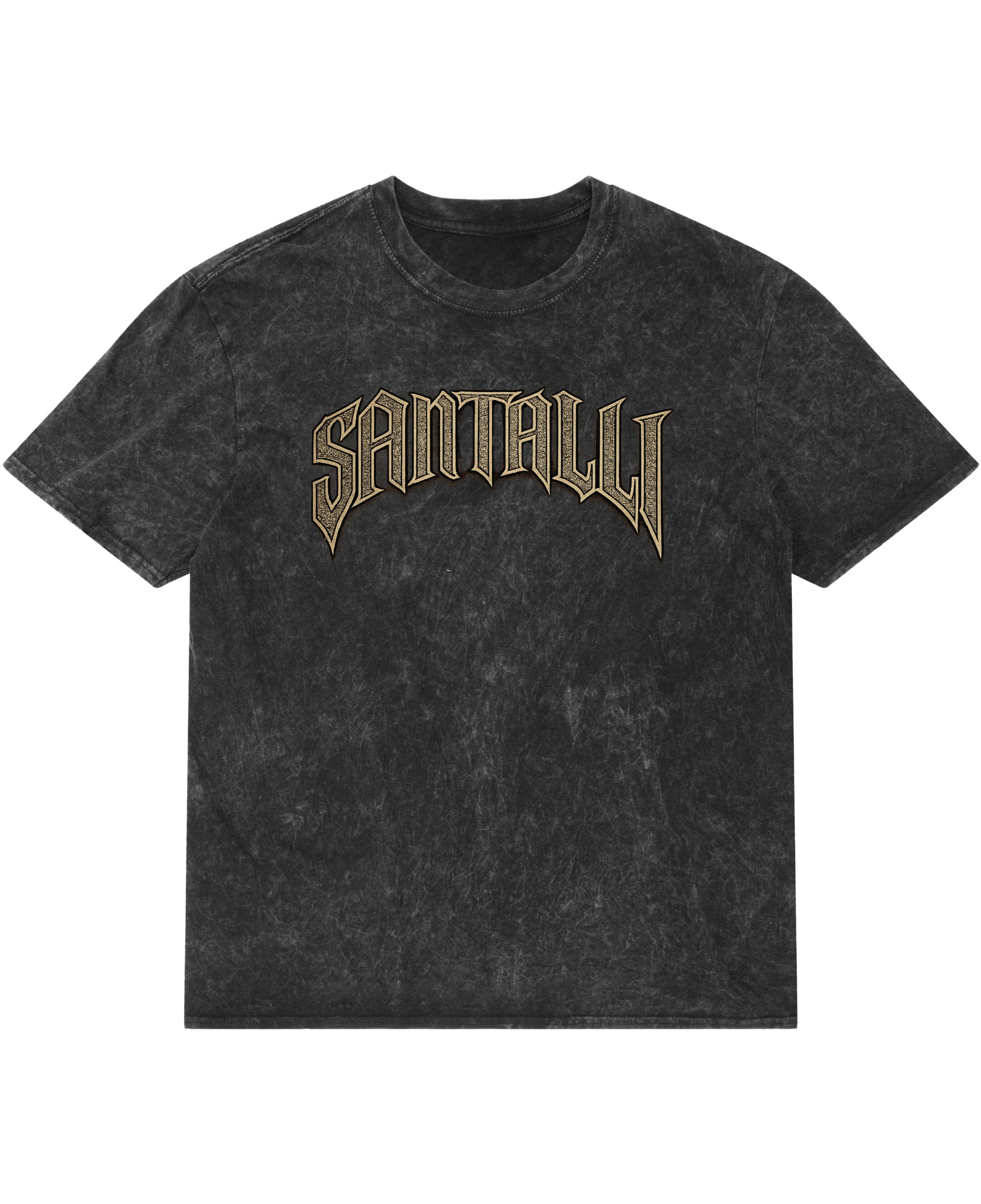 Acidwash Oversized T-shirt Front Design