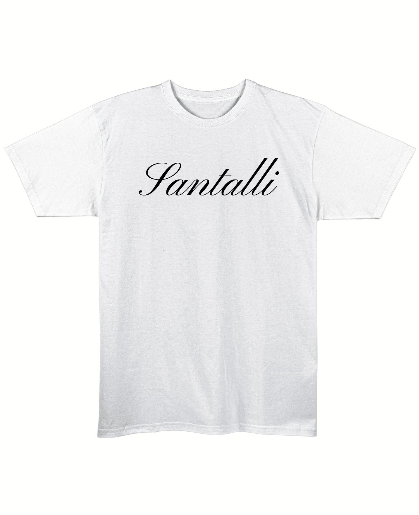 White Regular Fit T-shirt Front Design
