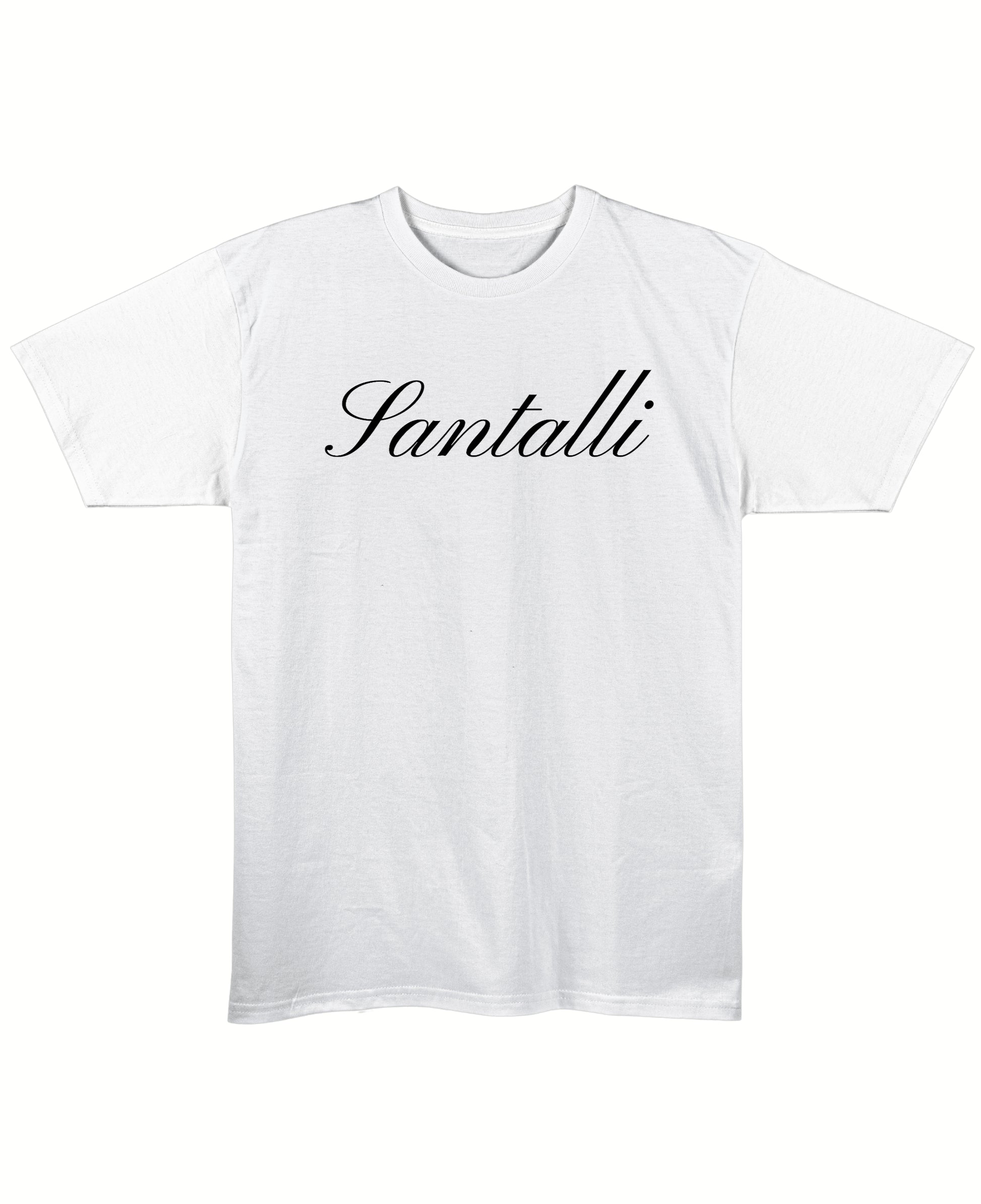 White Regular Fit T-shirt Front Design