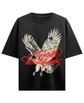 Black Oversized T-shirt Front Design