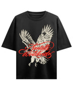 Black Oversized T-shirt Front Design
