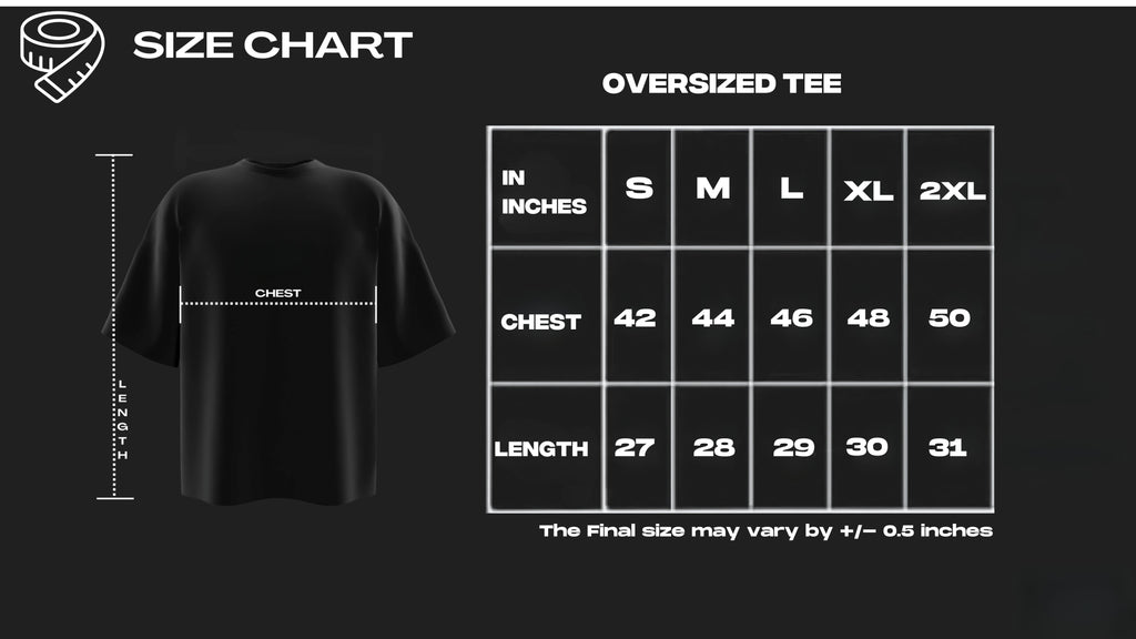 DIVINE MELODY OVERSIZED T-SHIRT