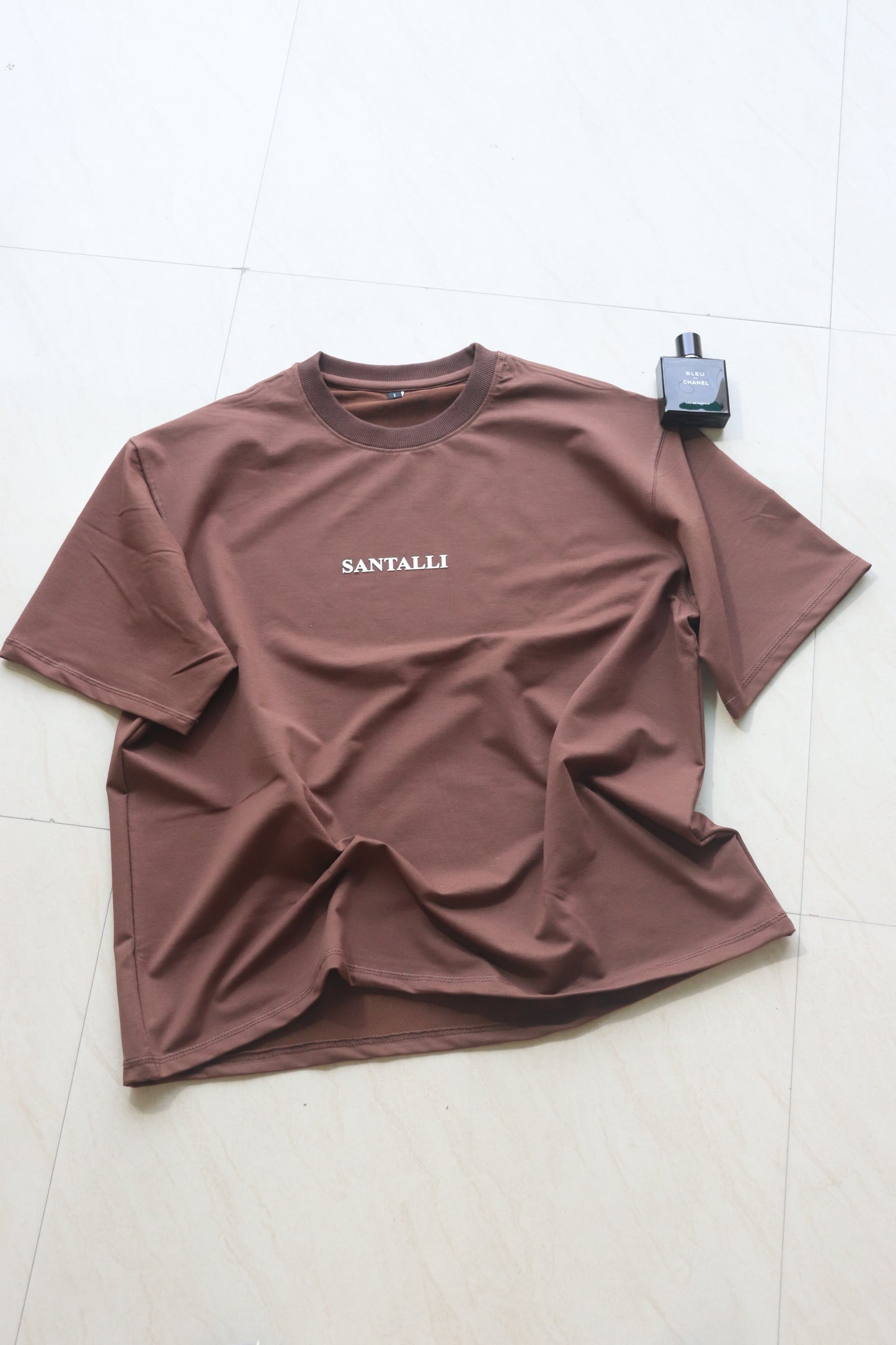 BROWN OVERSIZED T-SHIRT