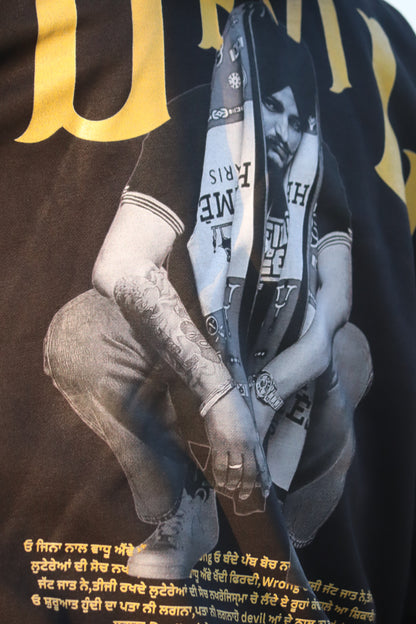 NO REGRETS OVERSIZED HOODIE